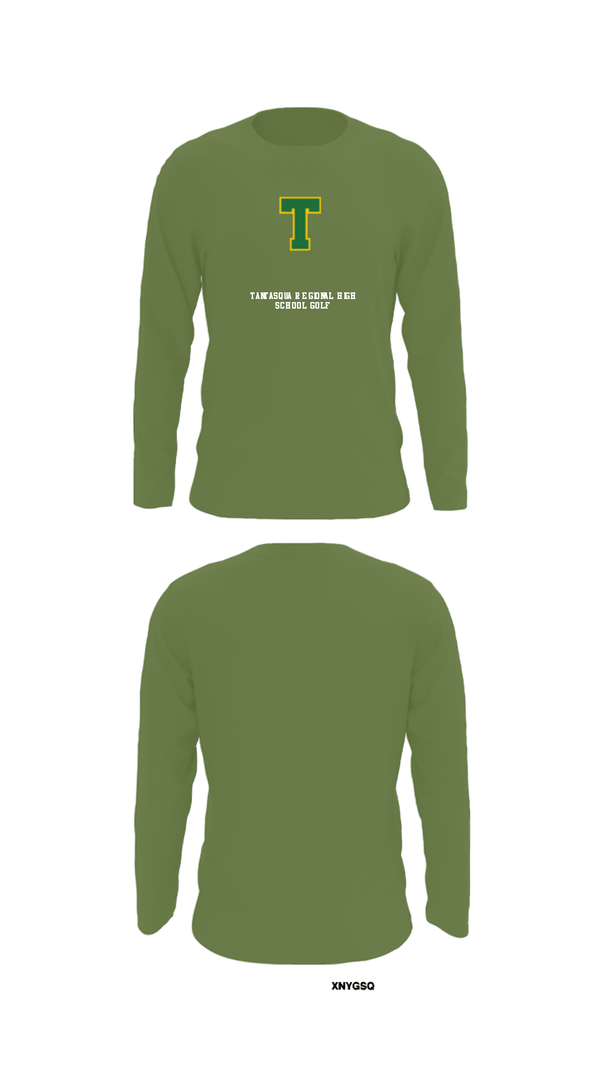 Long Sleeve Performance Shirt, Tantasqua Regional High School Golf, Golf, Teamtime, Team time, sublimation, custom sports apparel, team uniforms, spirit wear, spiritwear, sports uniforms, custom shirts, team store, custom team store, fundraiser sports, apparel fundraiser