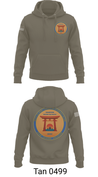 Hoodie, 835th Transportation BN, Army, Teamtime, Team time, sublimation, custom sports apparel, team uniforms, spirit wear, spiritwear, sports uniforms, custom shirts, team store, custom team store, fundraiser sports, apparel fundraiser