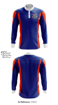 Delhi Charter School Cheer 49722622 Quarter Zip Jacket - 2