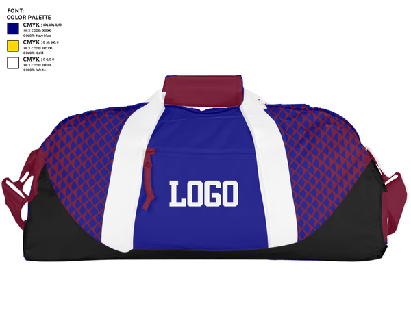 Duffle Bag, Inderkum High School Softball, Softball, Teamtime, Team time, sublimation, custom sports apparel, team uniforms, spirit wear, spiritwear, sports uniforms, custom shirts, team store, custom team store, fundraiser sports, apparel fundraiser
