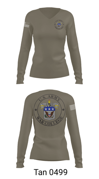 Women's Long Sleeve Vneck Shirt, AWC, , Teamtime, Team time, sublimation, custom sports apparel, team uniforms, spirit wear, spiritwear, sports uniforms, custom shirts, team store, custom team store, fundraiser sports, apparel fundraiser