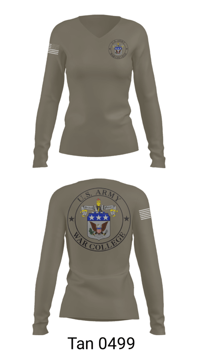 AWC 88158143 Women's Long Sleeve V-neck Shirt - 77