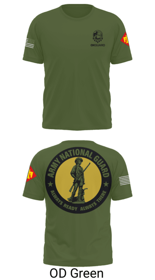 Old School Cotton Feel Shirt, Recruiting & Retention Battalion, National Guard, Teamtime, Team time, sublimation, custom sports apparel, team uniforms, spirit wear, spiritwear, sports uniforms, custom shirts, team store, custom team store, fundraiser sports, apparel fundraiser