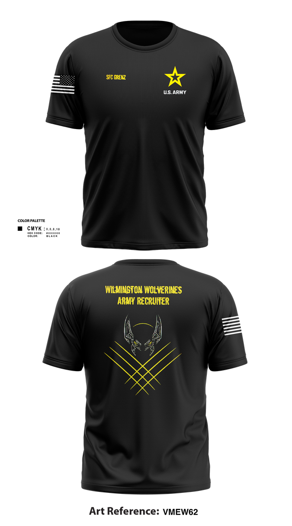 Short Sleeve Performance Shirt, Wilmington Army Recruiting Station, Army, Teamtime, Team time, sublimation, custom sports apparel, team uniforms, spirit wear, spiritwear, sports uniforms, custom shirts, team store, custom team store, fundraiser sports, apparel fundraiser