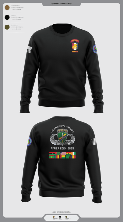 478th CA BN (A) 32204639 Crew Neck Sweatshirt - 112