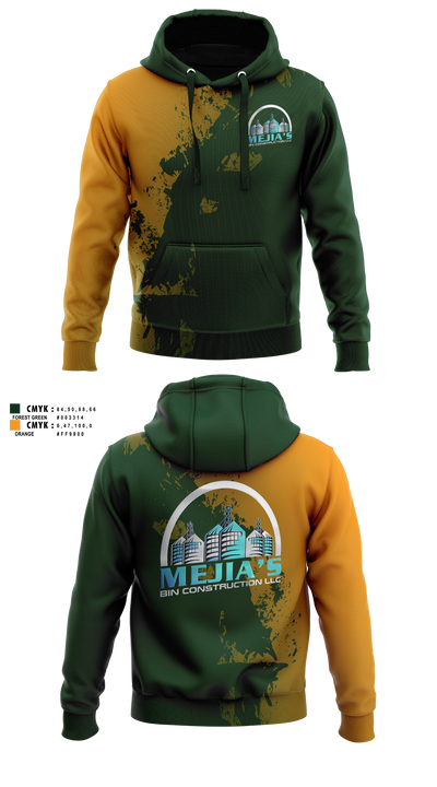 Mejia’s Bin Construction LLC 77170057 Hoodie - 1
