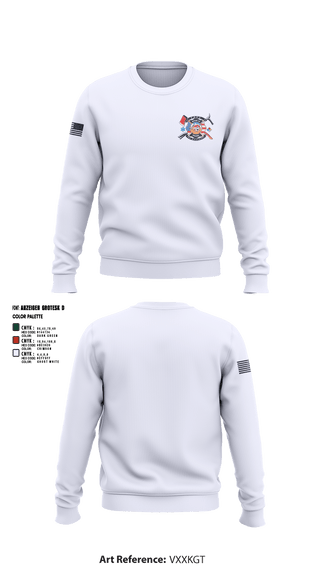 Crew Neck Sweatshirt, 73, Fire Department, Teamtime, Team time, sublimation, custom sports apparel, team uniforms, spirit wear, spiritwear, sports uniforms, custom shirts, team store, custom team store, fundraiser sports, apparel fundraiser