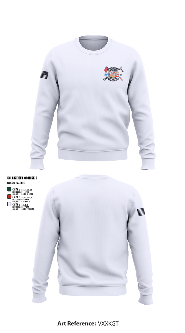 Crew Neck Sweatshirt, 73, Fire Department, Teamtime, Team time, sublimation, custom sports apparel, team uniforms, spirit wear, spiritwear, sports uniforms, custom shirts, team store, custom team store, fundraiser sports, apparel fundraiser