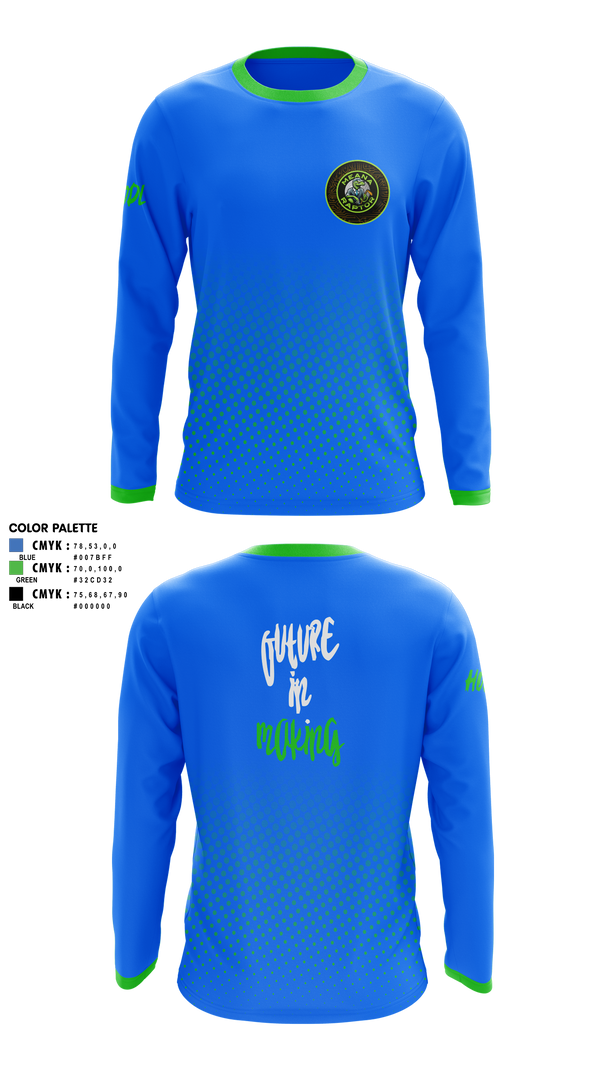 Long Sleeve Performance Shirt, meana raptor, Golf, Teamtime, Team time, sublimation, custom sports apparel, team uniforms, spirit wear, spiritwear, sports uniforms, custom shirts, team store, custom team store, fundraiser sports, apparel fundraiser