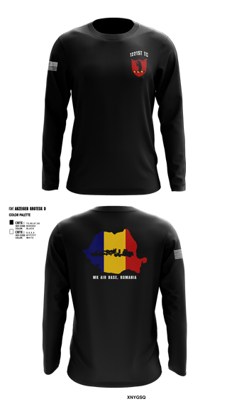 Long Sleeve Performance Shirt, 1221st TC, National Guard, Teamtime, Team time, sublimation, custom sports apparel, team uniforms, spirit wear, spiritwear, sports uniforms, custom shirts, team store, custom team store, fundraiser sports, apparel fundraiser