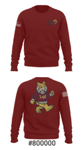 Lowpoint-Washburn Junior High School Softball 9151632 Crew Neck Sweatshirt - 16