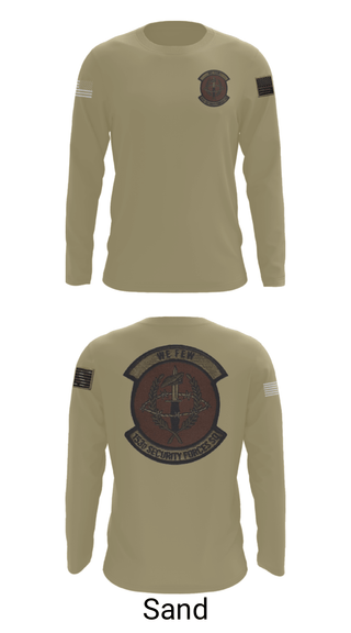 Long Sleeve Performance Shirt, 153 SFS, Air Force, Teamtime, Team time, sublimation, custom sports apparel, team uniforms, spirit wear, spiritwear, sports uniforms, custom shirts, team store, custom team store, fundraiser sports, apparel fundraiser
