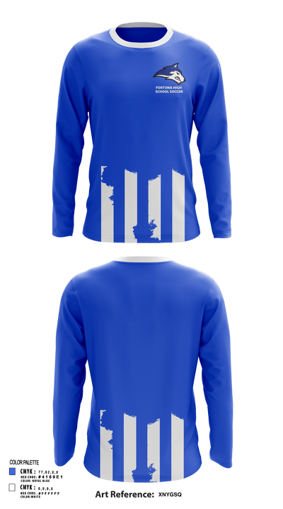 Fortuna High School Soccer 39161746 Long Sleeve Performance Shirt - 126