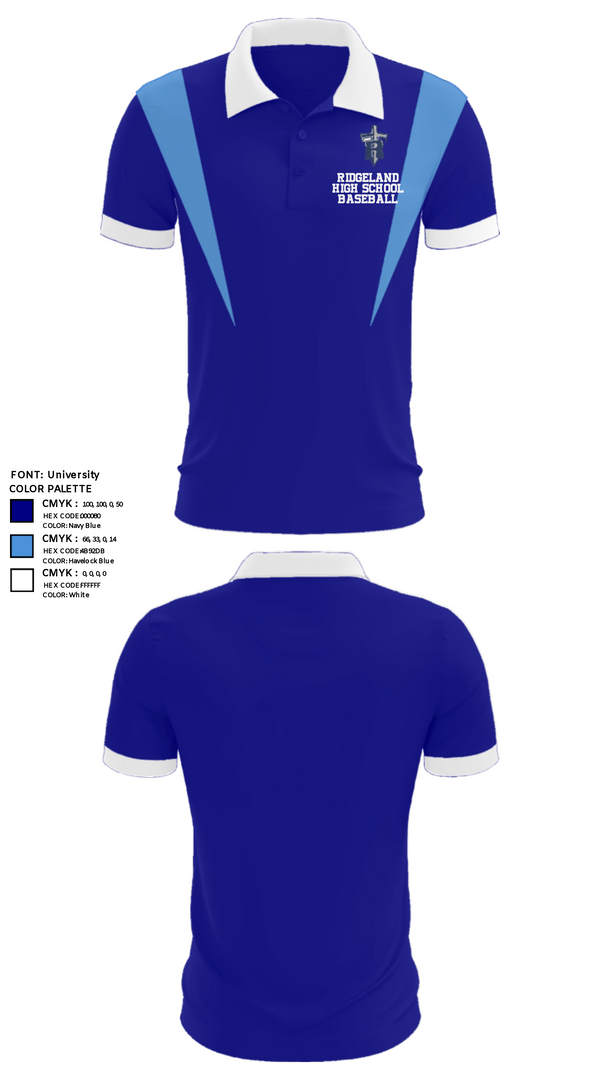 Short Sleeve Performance Polo, Ridgeland High School Baseball, Baseball, Teamtime, Team time, sublimation, custom sports apparel, team uniforms, spirit wear, spiritwear, sports uniforms, custom shirts, team store, custom team store, fundraiser sports, apparel fundraiser