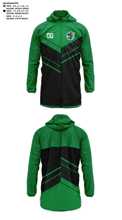 William Monroe High School Soccer 89548722 Windbreaker - 41