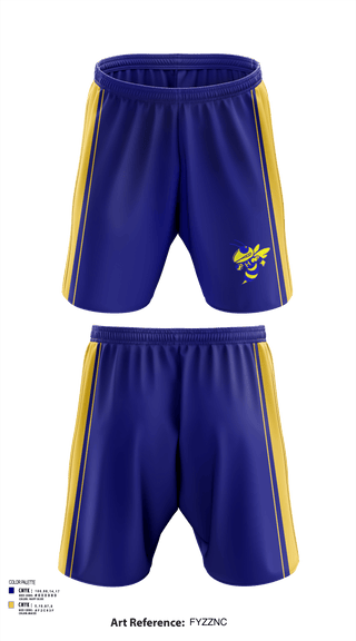 Athletic Shorts With Pockets, Hillsdale High School Cheer, Cheer, Teamtime, Team time, sublimation, custom sports apparel, team uniforms, spirit wear, spiritwear, sports uniforms, custom shirts, team store, custom team store, fundraiser sports, apparel fundraiser