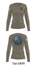 186 Air Refueling Wing 26529020 Women's Long Sleeve V-neck Shirt - 77