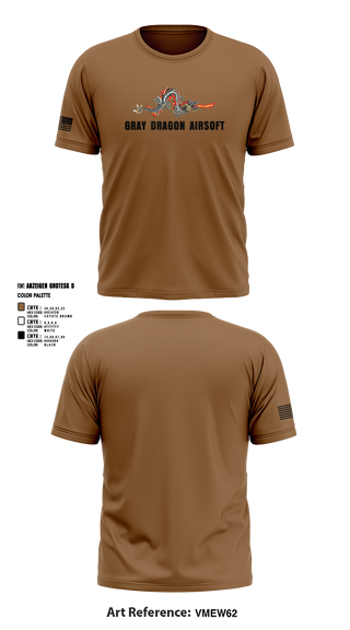 Short Sleeve Performance Shirt, Gray Dragon Airsoft, , Teamtime, Team time, sublimation, custom sports apparel, team uniforms, spirit wear, spiritwear, sports uniforms, custom shirts, team store, custom team store, fundraiser sports, apparel fundraiser