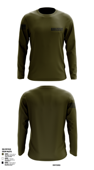 Long Sleeve Performance Shirt, Grizzly, , Teamtime, Team time, sublimation, custom sports apparel, team uniforms, spirit wear, spiritwear, sports uniforms, custom shirts, team store, custom team store, fundraiser sports, apparel fundraiser