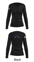 2-13th AVN REGT, 150U Certification Course 19965243 Women's Long Sleeve V-neck Shirt -1 37