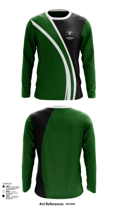 Green Grace Lawn Care and Landscaping 19797336 Long Sleeve Performance Shirt 121