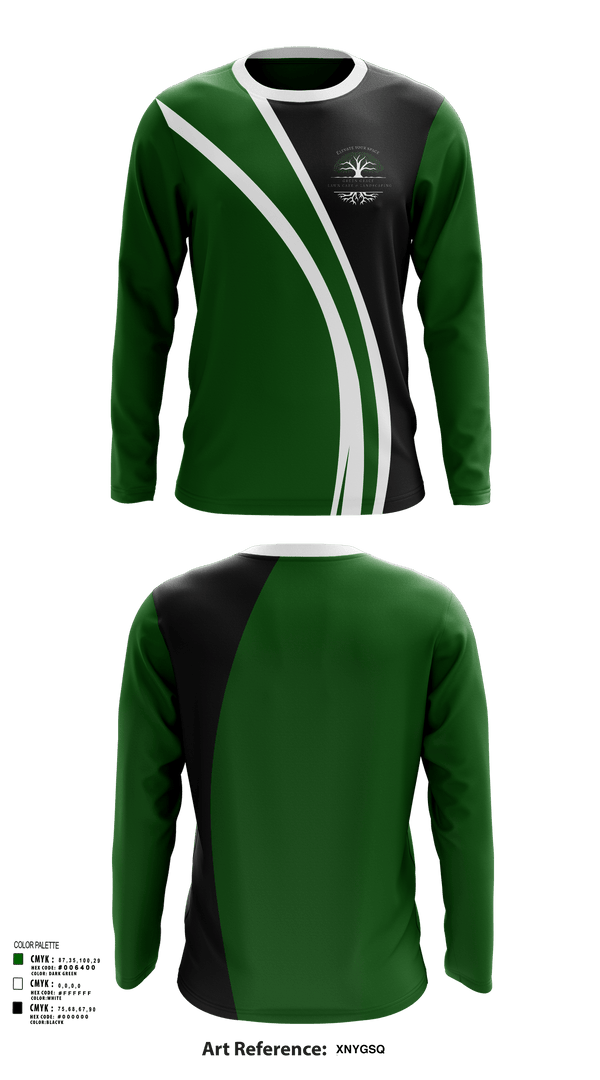 Long Sleeve Performance Shirt, Green Grace Lawn Care and Landscaping, , Teamtime, Team time, sublimation, custom sports apparel, team uniforms, spirit wear, spiritwear, sports uniforms, custom shirts, team store, custom team store, fundraiser sports, apparel fundraiser