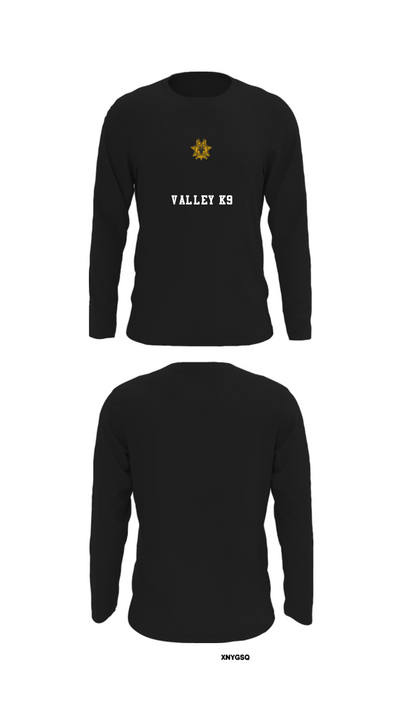 VALLEY K9 75951631 Long Sleeve Performance Shirt - 31