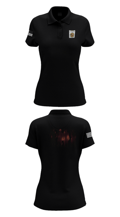 Twin cities squadron 18452981 Women's Short Sleeve Performance Polo  - 33