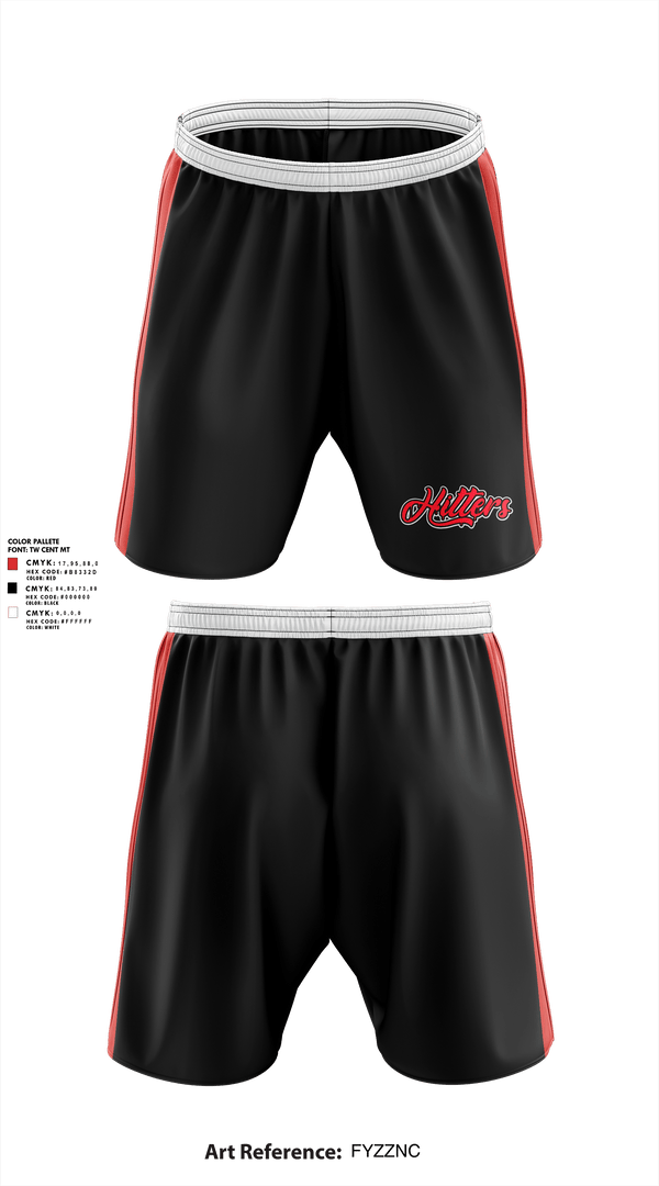 Athletic Shorts With Pockets, West Mo Hitters, Baseball, Teamtime, Team time, sublimation, custom sports apparel, team uniforms, spirit wear, spiritwear, sports uniforms, custom shirts, team store, custom team store, fundraiser sports, apparel fundraiser