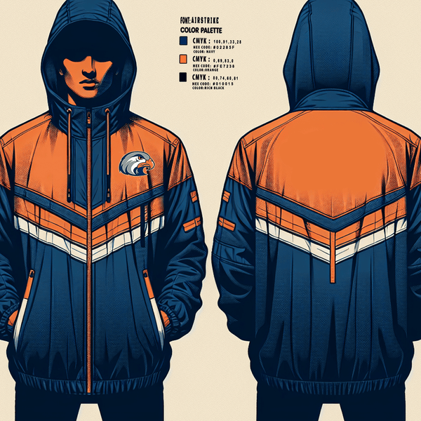College Place High School Cross Country 5484368 Windbreaker - 1