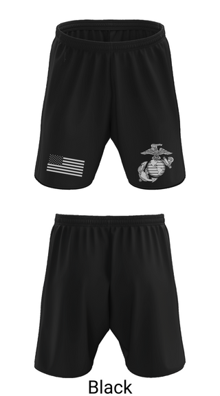 Athletic Shorts With Pockets, Mals 12, Marines, Teamtime, Team time, sublimation, custom sports apparel, team uniforms, spirit wear, spiritwear, sports uniforms, custom shirts, team store, custom team store, fundraiser sports, apparel fundraiser