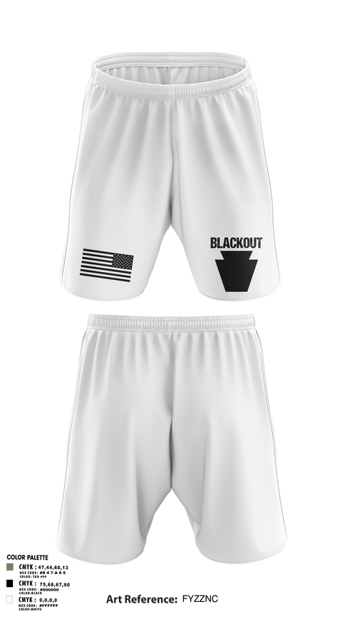 Athletic Shorts With Pockets, Blackout, National Guard, Teamtime, Team time, sublimation, custom sports apparel, team uniforms, spirit wear, spiritwear, sports uniforms, custom shirts, team store, custom team store, fundraiser sports, apparel fundraiser