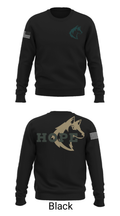 Hope Christian Middle School Cheer 1829633 Crew Neck Sweatshirt - 21