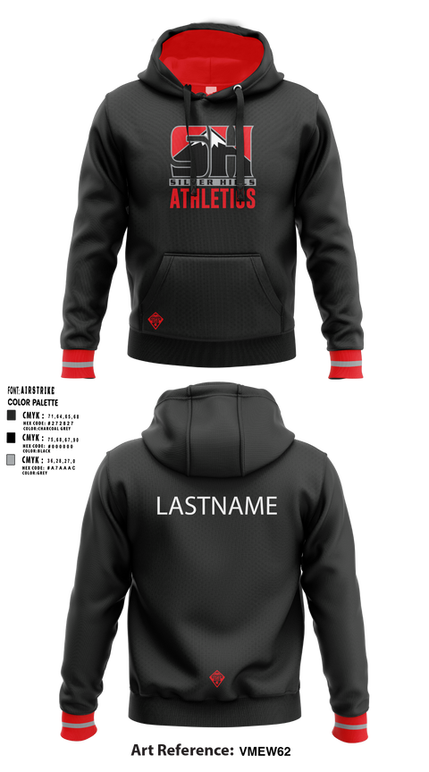 Hoodie, Silver Hills MS, , Teamtime, Team time, sublimation, custom sports apparel, team uniforms, spirit wear, spiritwear, sports uniforms, custom shirts, team store, custom team store, fundraiser sports, apparel fundraiser