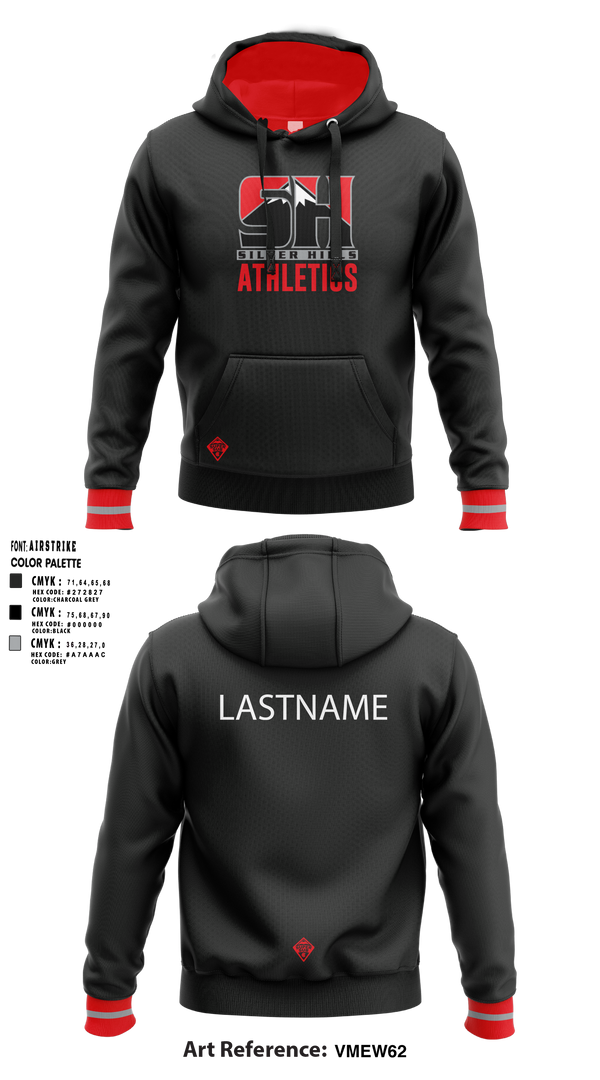 Hoodie, Silver Hills MS, , Teamtime, Team time, sublimation, custom sports apparel, team uniforms, spirit wear, spiritwear, sports uniforms, custom shirts, team store, custom team store, fundraiser sports, apparel fundraiser