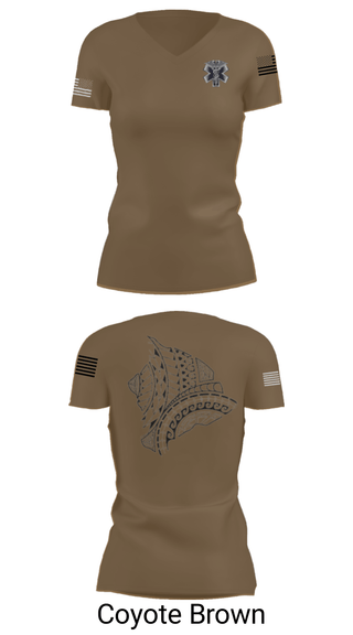 Women's Short Sleeve Vneck Shirt, MEDICS, National Guard, Teamtime, Team time, sublimation, custom sports apparel, team uniforms, spirit wear, spiritwear, sports uniforms, custom shirts, team store, custom team store, fundraiser sports, apparel fundraiser