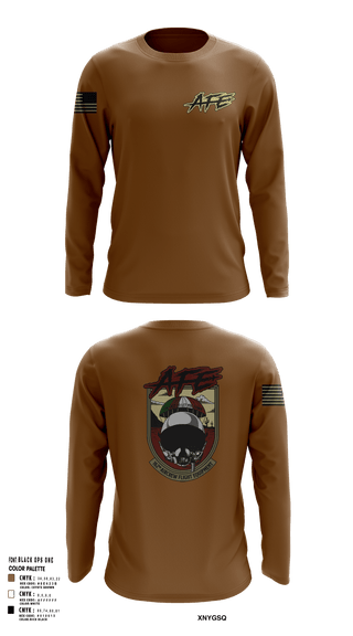 Long Sleeve Performance Shirt, 162 AFE, Air Force, Teamtime, Team time, sublimation, custom sports apparel, team uniforms, spirit wear, spiritwear, sports uniforms, custom shirts, team store, custom team store, fundraiser sports, apparel fundraiser