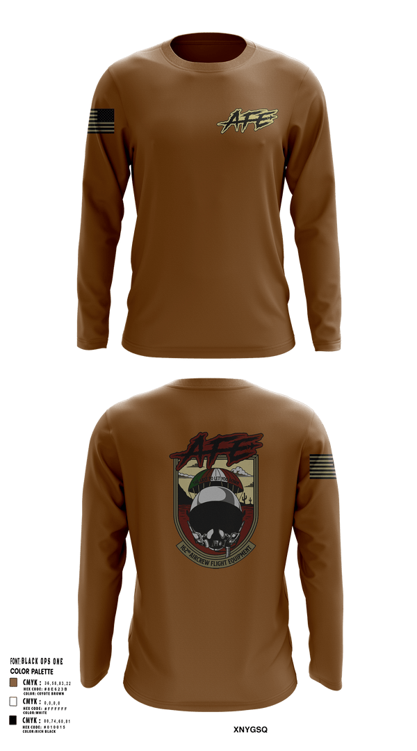 Long Sleeve Performance Shirt, 162 AFE, Air Force, Teamtime, Team time, sublimation, custom sports apparel, team uniforms, spirit wear, spiritwear, sports uniforms, custom shirts, team store, custom team store, fundraiser sports, apparel fundraiser