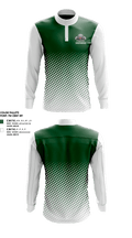 Alpena High School Swimming 76688751 Quarter Zip Jacket - 1