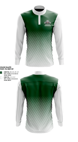 Quarter Zip Jacket, Alpena High School Swimming, Swimming, Teamtime, Team time, sublimation, custom sports apparel, team uniforms, spirit wear, spiritwear, sports uniforms, custom shirts, team store, custom team store, fundraiser sports, apparel fundraiser