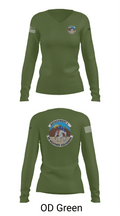 Detachment 1, 3rd Combat Weather Sqd 68533105 Women's Long Sleeve V-neck Shirt -1 57