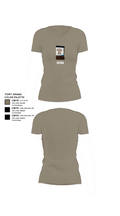 SCPOA 35279969 Women's Short Sleeve V-neck Shirt - 61