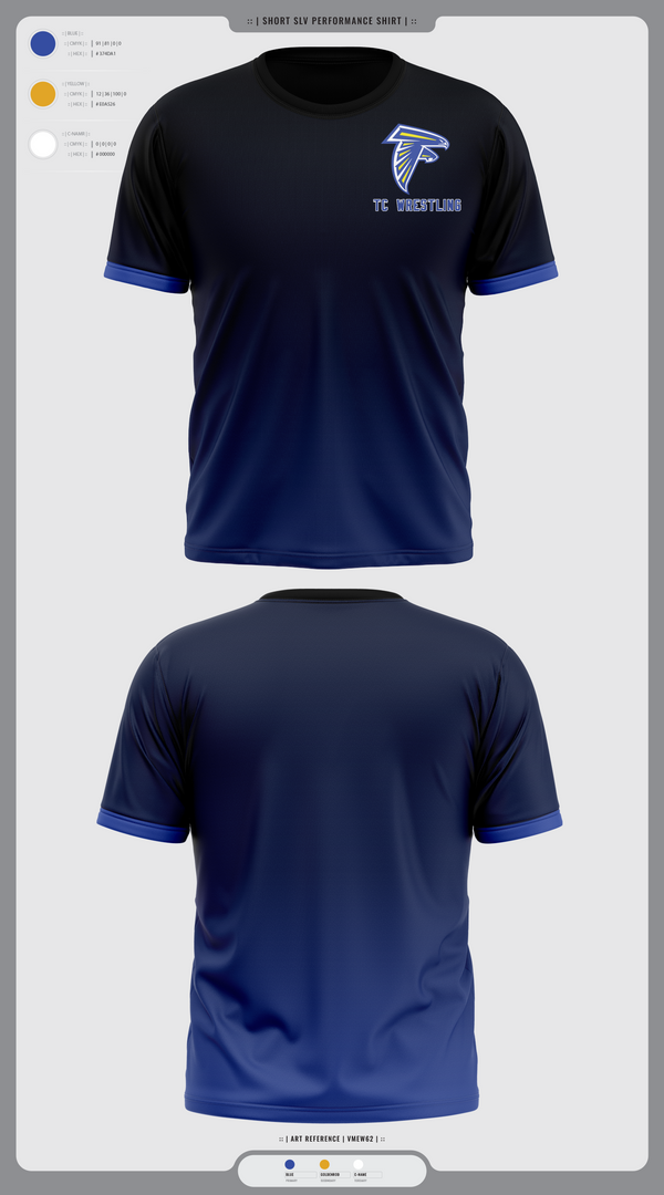 Short Sleeve Performance Shirt, Todd County High School Wrestling, Wrestling, Teamtime, Team time, sublimation, custom sports apparel, team uniforms, spirit wear, spiritwear, sports uniforms, custom shirts, team store, custom team store, fundraiser sports, apparel fundraiser