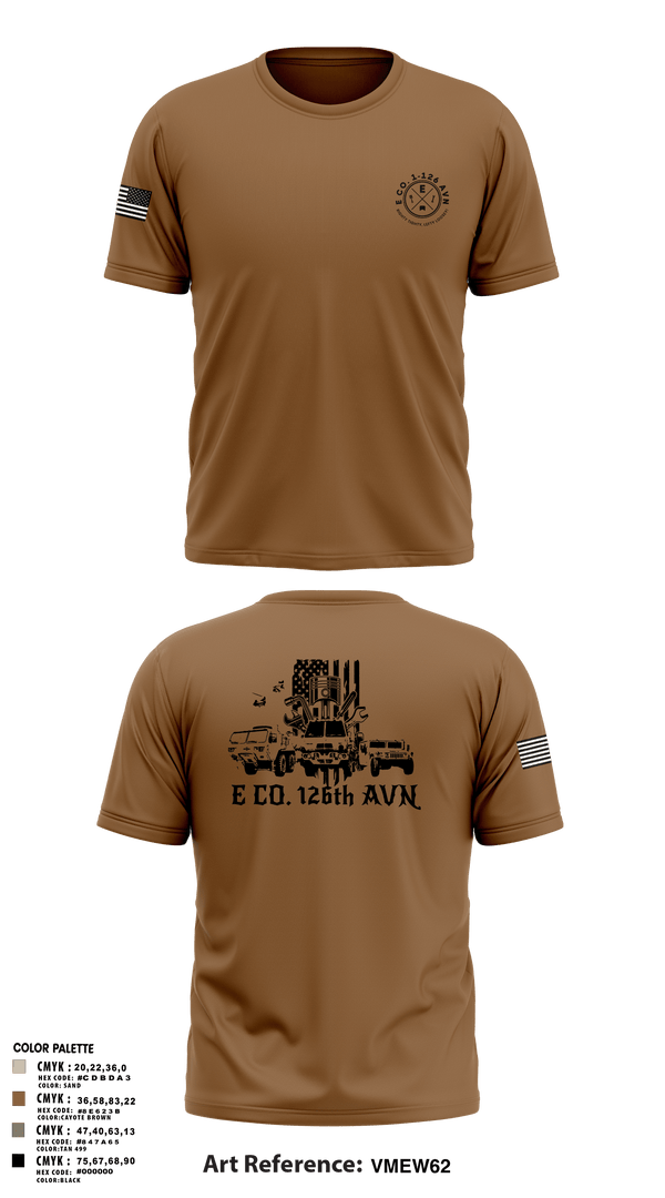 Short Sleeve Performance Shirt, B Co. 1-126AVN, Army, Teamtime, Team time, sublimation, custom sports apparel, team uniforms, spirit wear, spiritwear, sports uniforms, custom shirts, team store, custom team store, fundraiser sports, apparel fundraiser