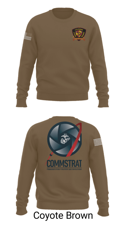 12th MLR COMMSTRAT 81672538 Crew Neck Sweatshirt - 5