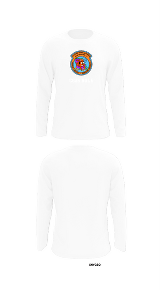 Long Sleeve Performance Shirt, CGAS Nola, Coast Guard, Teamtime, Team time, sublimation, custom sports apparel, team uniforms, spirit wear, spiritwear, sports uniforms, custom shirts, team store, custom team store, fundraiser sports, apparel fundraiser