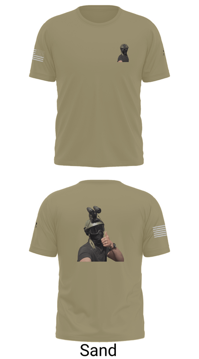 1st marine divison 61808262 Old School Cotton Feel Shirt - 90