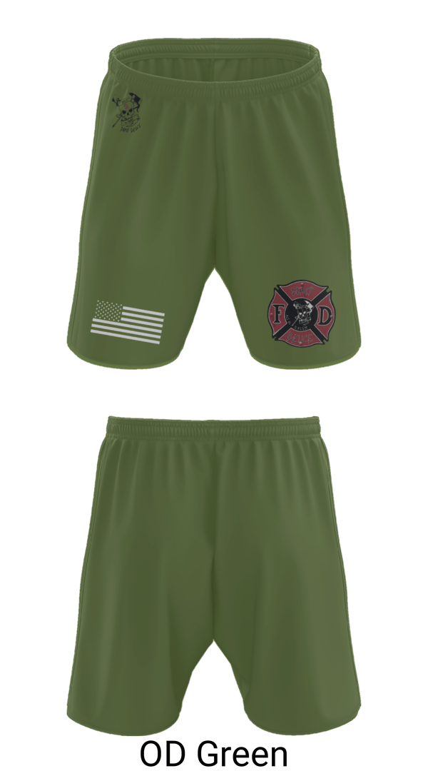 Athletic Shorts With Pockets, 386th ECES/CEF, Fire Department, Teamtime, Team time, sublimation, custom sports apparel, team uniforms, spirit wear, spiritwear, sports uniforms, custom shirts, team store, custom team store, fundraiser sports, apparel fundraiser