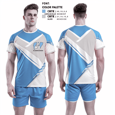 Willowbrook Warriors 8635943 Short Sleeve Performance Shirt - 2