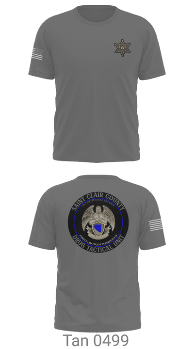 Drug Tactical Unit 39197263 Short Sleeve Performance Shirt - 72